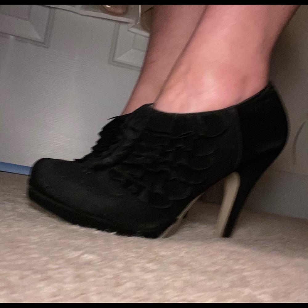Black booties from Madden Girl by Steve Madden